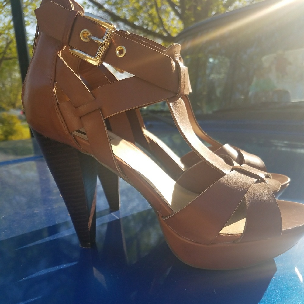 Stunning leather heels